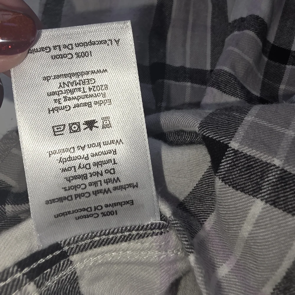 Eddie‎ Bower Women's XS Plaid Flannel Button Down Extra Soft Western Gorpcore - Picture 9 of 9